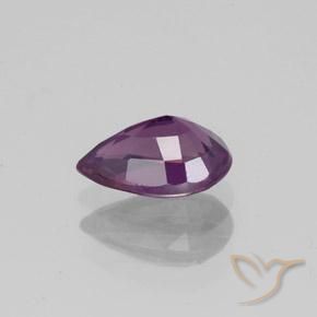 Espinela Uva rosáceo natural de 1.06 ct, En forma de pera, SI