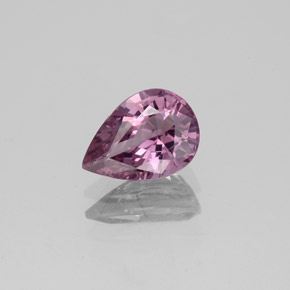 Espinela rosa natural de 1,33 ct, en forma de pera, VVS-VS
