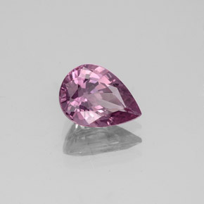 Espinela rosa natural de 1,33 ct, en forma de pera, VVS-VS