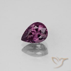 1.19ct Natural Púrpura vino espinela, En forma de pera, VVS, Photo A