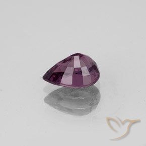 Espinela Púrpura vino natural de 1.19 ct, En forma de pera, VVS