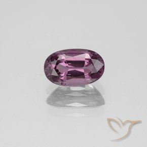 1.20ct Natural Tono rojo frambuesa espinela, Ovalada, VVS-VS