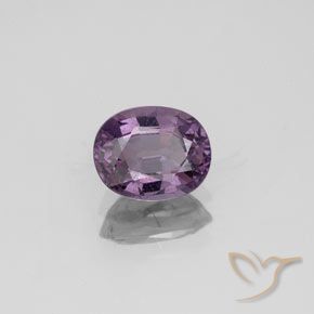 Espinela Púrpura grisáceo natural de 1.32 ct, Ovalada, VS-SI