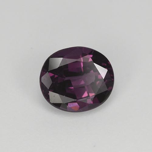 Espinela púrpura natural de 1,13 ct, corte óvalo, VS