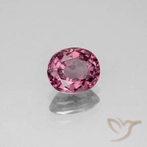 Espinela Púrpura medio natural de 1.41 ct, Ovalada, VS