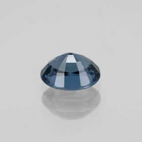 Espinela azul natural de 1,46 ct, corte óvalo, VS
