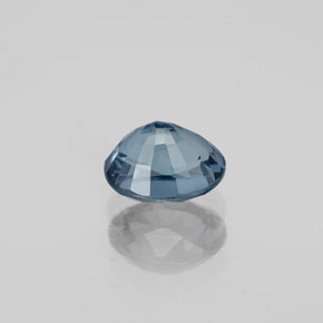Espinela azul natural de 1,20 ct, corte óvalo, VVS