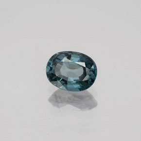 Espinela verde natural de 0,99 ct, corte óvalo, VS-SI
