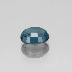 Espinela azul natural de 1,37 ct, corte óvalo, VVS-VS