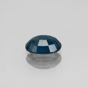 Espinela azul natural de 1,09 ct, corte óvalo, SI