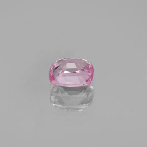Espinela rosa natural de 0,73 ct, corte cojín, VS-SI