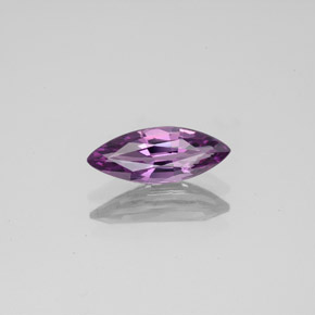 Espinela violeta natural de 1,01 ct, marquesa, VS