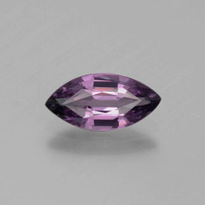 Espinela púrpura natural de 1,06 ct, marquesa, VVS