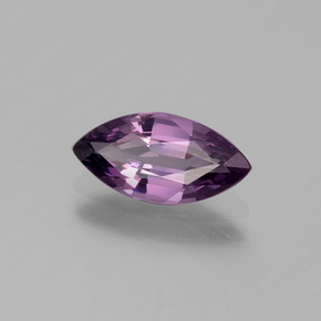 Espinela púrpura natural de 1,06 ct, marquesa, VVS