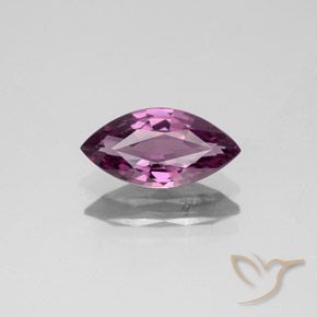 Espinela púrpura natural de 1,35 ct, marquesa, VS