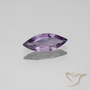 Espinela Púrpura medio natural de 0.81 ct, Marquesa, VVS-VS