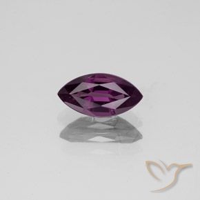 0.98ct Natural Púrpura medio Espinela, Marquesa, VS