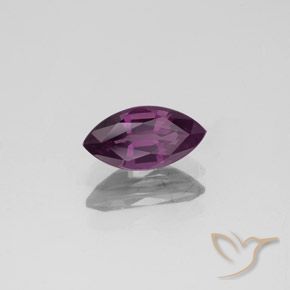 Espinela Púrpura medio natural de 0.98 ct, Marquesa, VS