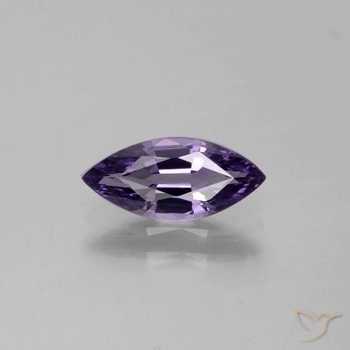 Espinela violeta natural de 0,98 ct, marquesa, VVS-VS