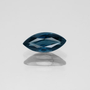 Espinela azul natural de 1,06 ct, marquesa, VS