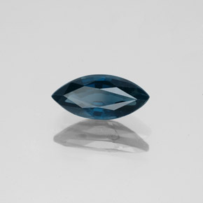 Espinela azul natural de 1,06 ct, marquesa, VS