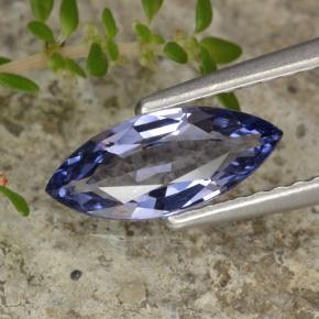 Espinela violeta natural de 0,86 ct, marquesa, VS-SI
