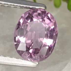 Espinela púrpura natural de 1,33 ct, corte óvalo, VS