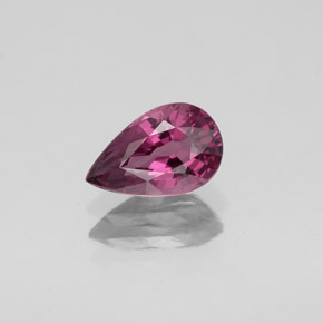 Espinela violeta natural de 1,08 ct, en forma de pera, VS