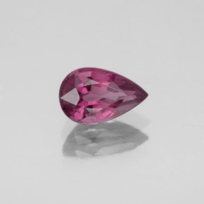 Espinela violeta natural de 1,08 ct, en forma de pera, VS