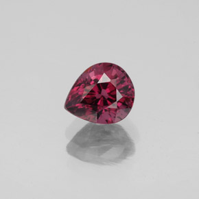Espinela rojo natural de 1,06 ct, en forma de pera, VS