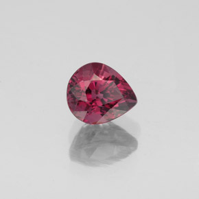 Espinela rojo natural de 1,06 ct, en forma de pera, VS