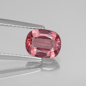Espinela rojo natural de 1,40 ct, corte óvalo, VS-SI