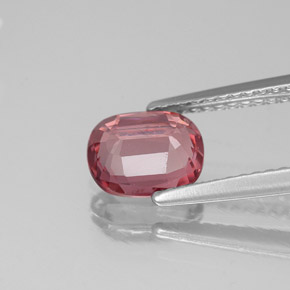 Espinela rojo natural de 1,40 ct, corte óvalo, VS-SI