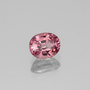 Espinela rosa natural de 1,16 ct, corte óvalo, VS