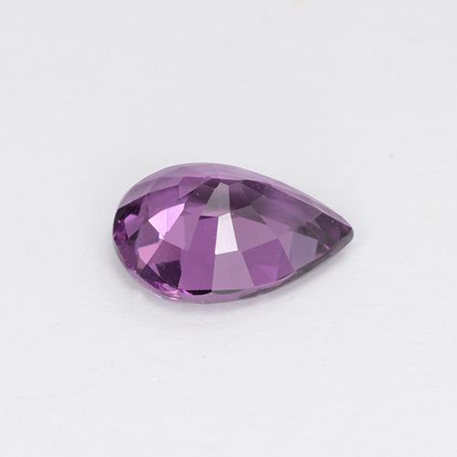 Espinela púrpura natural de 1,02 ct, en forma de pera, VS