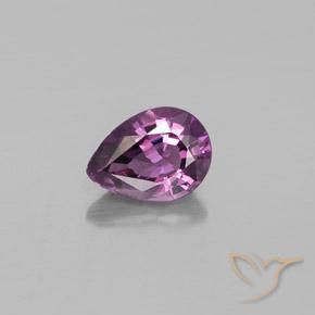 1.00ct Natural Púrpura claro medio espinela, En forma de pera, VS, Photo A