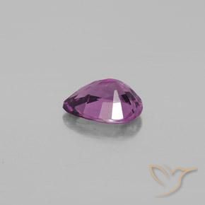 Espinela Púrpura claro medio natural de 1.00 ct, En forma de pera, VS