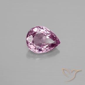 Espinela Púrpura gris natural de 1.15 ct, En forma de pera, VS