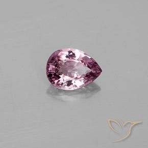 Espinela Púrpura medio natural de 1.07 ct, En forma de pera, VS