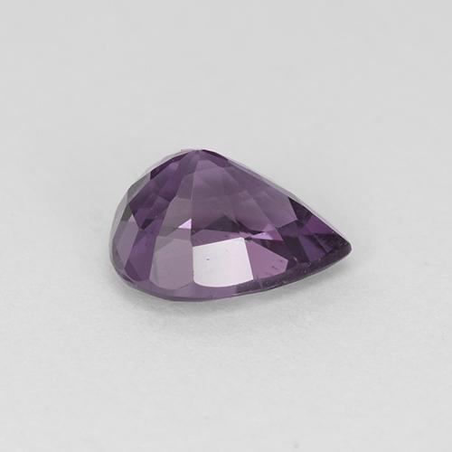 Espinela Violeta medio natural de 1.04 ct, En forma de pera, VS