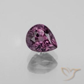 1.06ct Natural Púrpura oscuro espinela, En forma de pera, VVS-VS