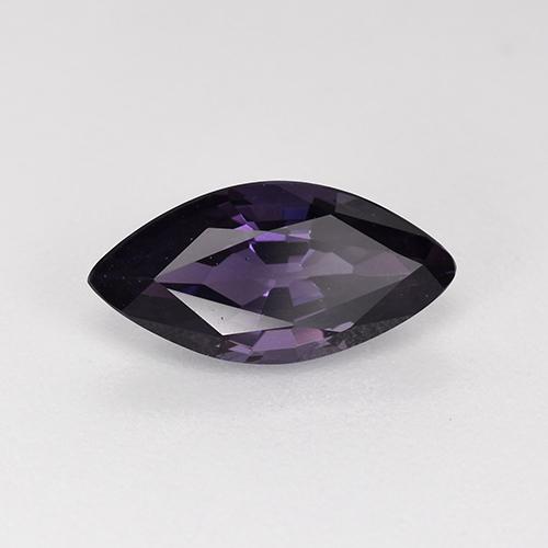 Espinela Violeta medio natural de 1.40 ct, Marquesa, VVS-VS