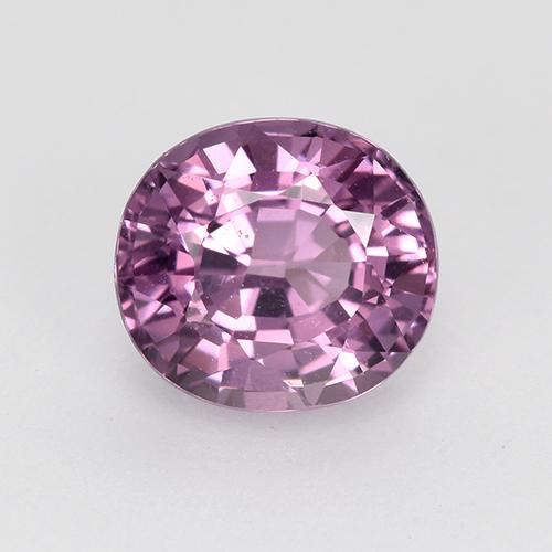 Espinela Púrpura uva natural de 1.46 ct, Corte Óvalo, VS