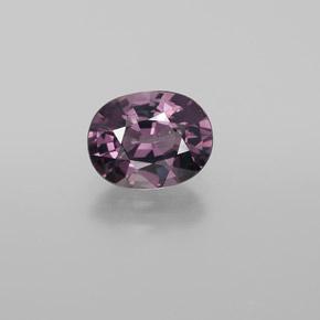 Espinela púrpura natural de 1,58 ct, corte óvalo, VVS