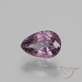 Espinela Púrpura claro natural de 1.07 ct, En forma de pera, VVS-VS