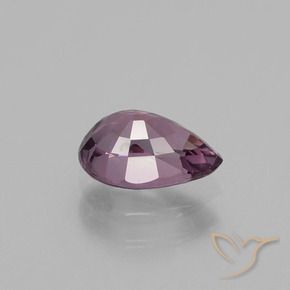 Espinela Púrpura claro natural de 1.07 ct, En forma de pera, VVS-VS