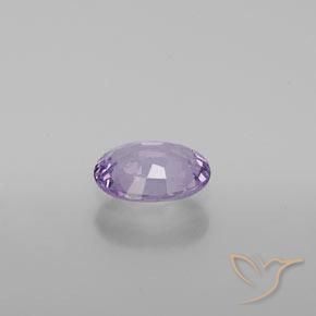 Espinela Violeta claro natural de 0.83 ct, Ovalada, VS