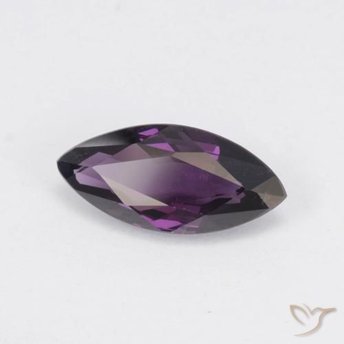 Espinela Violeta medio natural de 1.13 ct, Marquesa, VVS