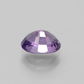 Espinela violeta natural de 1,44 ct, corte óvalo, VS
