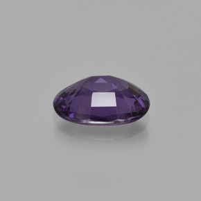 Espinela violeta natural de 1,36 ct, corte óvalo, VVS